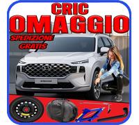 Kit Ruotino di Scorta Hyundai Santa Fe 18” 5Fori Cric Chiave Sacca DOT2025