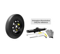 Kit ruotino di scorta in acciaio 125/80-17 per Nissan Pulsar