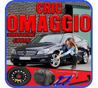 Kit Ruotino di Scorta Mercedes-Benz CLC 18” 5Fori Cric Chiave Sacca DOT2025