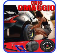 Kit Ruotino di Scorta Nissan 370Z 18” 5Fori Cric Chiave Sacca Garantito