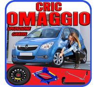 Kit Ruotino di Scorta Opel Agila 15” 4Fori Cric Chiave DOT2025