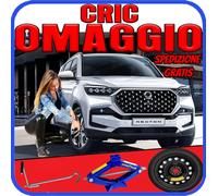 Kit Ruotino di Scorta SsangYong Rexton 18” 5Fori Cric DOT2025