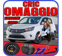 Kit Ruotino di Scorta Suzuki Celerio 15” 4Fori Cric Chiave Sacca DOT2025