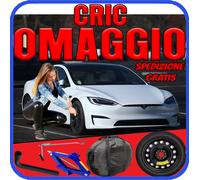 Kit Ruotino di Scorta Tesla Model S 18” 5Fori Cric Chiave Sacca DOT2025