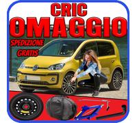 Kit Ruotino di Scorta Volkswagen Up 14” 4Fori Cric Chiave Sacca DOT2025