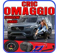 Kit Ruotino di Scorta Volvo XC90 18” 5Fori Cric Chiave Sacca DOT2025