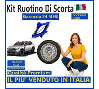 Kit Ruotino Duster 17" - Italiano Cric Vero NO CINESE - DOT2025