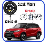 Kit Ruotino Suzuki Vitara 17” 5Fori + Vite Cacciavite Guanti DOT2025 Completo