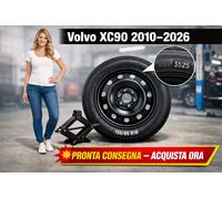 Kit Ruotino Volvo XC90 2010-2026 155/85 R18 5 Fori con Cric Omaggio Gratis