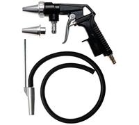 Kit sabbiatura pistola per sabbiatrice pneumatica aria compressa accessori BGS