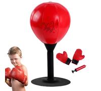 Kit Sacco Da Boxe Scrivania, Calmarsi con i Guanti - Da Boxe con - per Camera da Palestra Stanza Uomini e Donne Principianti Adolescenti Appassionati