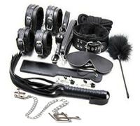 KIT SADOMASO, CON PINZETTE STRIZZA CAPEZZOLI COLLARE PADDLE NIPPLE CORDA x sesso