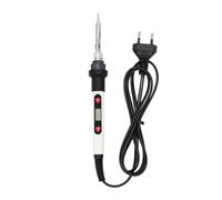 Kit saldatore elettrico con multimetro digitale 60W 220/V Stazione di saldatura a temperatura regolabile Strumenti riparazione for(QH908S White)