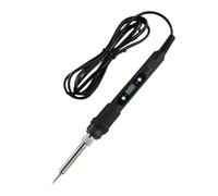 Kit Saldatore Elettrico Da 80 W, Set Di Strumenti For Saldatura Con Temperatura Regolabile Digitale, Stagno For Punte In Ferro, Riparazione Riscaldamento Rapido Con Controllo Preciso(Black,Set-1)