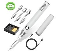Kit Saldatore Fili, Saldatore Fili Ricaricabile Tramite USB, Sa7736