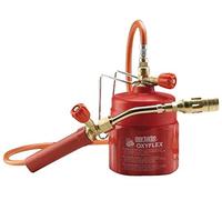KIT SALDATORE MOBILE PROFESSIONALE CANNELLO OXYFLEX MADE IN ITALI OXYTURBO SALDATURA MONO GAS PER PICCOLI LAVORI DI SALDATURA DOLCE E FORTE, RISCALDO, SCONGELAMENTO,SVERNICIATURA