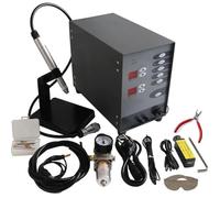 Kit saldatore per gioielli, saldatrice ad arco di tungsteno ad impulso per restaurare oro, alluminio e titanio, 50A-600A