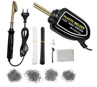 Kit saldatore per saldatrice in plastica da 100 W, strumento di riparazione in per cucitrice a caldo 200/1000 pezzi per crepe del paraurti auto(200Pcs iron Kit1)