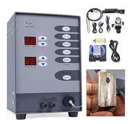 Kit Saldatore Permanente For Gioielli Da 100W Saldatrice A Punti Regolabile For Oro Massiccio Da 0,8-3 Mm, Titanio E Alluminio Micro Saldatore For Riparazione Di Gioielli Fai Da Te