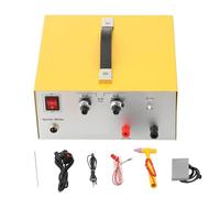 Kit saldatore permanente per gioielli, saldatrice a punti Pulse Sparkle con pedale, gamma di saldatura da 0,5 a 1,5 mm, adatto per collane, laboratori professionali per uso domestico