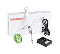 Kit Saldatore Radio 5V Ricarica USB Mini Set Di Penne For Saldatura Fai-da-te Portatili For La Casa Kit Di Strumenti For Saldatura Con Punta For Saldatore