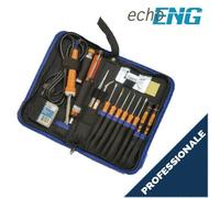 KIT SALDATORE SALDATURA A STAGNO SALDATRICE STILO ELETTRICA ASTUCCIO PORTATILE