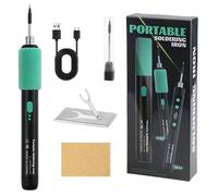 Kit Saldatore Senza Fili Fast Heat Porta USB C con 3 Punte Intercambiabili