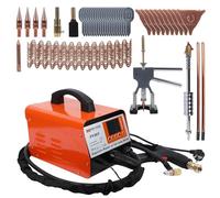 Kit Saldatrice a Punti per Rilievo Denti, Strumento Rimuovitore Denti 3KW, Macchina per Saldatura Chiodi Carrozzeria, Kit Riparazione Cowl e Porte Auto