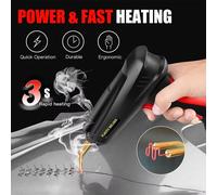 Kit saldatura plastica 2in1 Pistola 200W Cucitrice a caldo Ripara paraurti auto