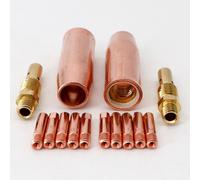 Kit Saldatura Professionale 0 035 MIG per Ugello Diffusore Gas Punta Contatto 10