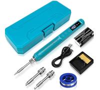 Kit Saldatura Senza Fili Riparazione Elettronica Impugnatura Ergonomica Punte In