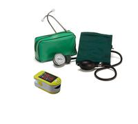 KIT SALUTE misuratore di pressione + saturimetro pulsossimetro da dito