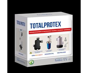 Kit Salvacaldaia Foridra Modello Total Protex Con IDRAMAG MINI V+DOSAMINI OVL Defangat NEUTRAL MINI+Defangatore Colore Nero