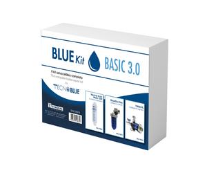 Kit Salvacaldaia Tecnogas Bluekit Basic 3.0 Defangatore Con Filtro Magnetico + Dosatore Polifosfati + Neutralizzatore