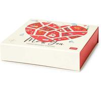 Legami - Scatola dei Ricordi, Every Moment Counts, 16,5x4,2 cm, Resistente Scrigno in Cartone, Contiene un Album Piegato a Fisarmonica, Chiusura Magnetica, per Foto (9x11 cm) e Piccoli oggetti