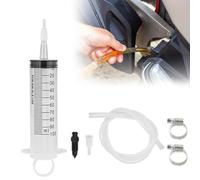 Kit Sanguinamento Freni, Kit di Spurgo del Freno a Disco per Moto, Tubo di Spurgo del Freni Kit, Siringa da 100 ml Tubo da 50 cm Universale, per Moto,Veicoli elettrici,Cambio Olio,Scarico