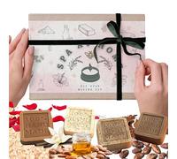 KIT SAPONE ARTIGIANALI - SPA IN CASA | Kit per fare 8 Saponi Artigianali con Ingredienti 100% Naturali | Artigianato per Adulti | Regalo per Donne e Compleanno | Made in Italy