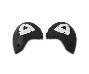 Kit Saponette Gomitiere REV'IT! 2 Piatte Nero/Bianco Nero,Bianco