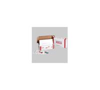 KIT SARA MONO TASTO TELAIO + PLACCA CM.33 - Sp.1,2 Bianca