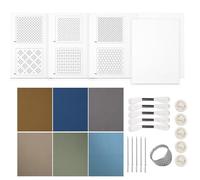 Kit Sashiko solubile in acqua, kit da ricamo per principianti, kit da cucito a mano, set da cucito a mano Sashiko, kit da ricamo creativo, set di aghi e fili Sashiko per gli appassionati di cucito a
