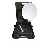 KIT SATELLITARE PARABOLA CAMPER CAMPING IN VALIGETTA INSTALLAZIONE RAPIDA