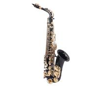Kit Sax in Ottone per Sassofono Contralto, Accessori Completi per Suono Professionale per Tutti i Musicisti, Include Borsa per il Trasporto, per Cinturino per Bocchino,