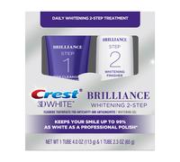 Kit sbiancante denti Crest Brilliance Whitening 2-Step pasta e gel denti 1 pz