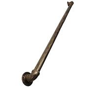 Kit scala in ferro battuto - Corrimano da parete in bronzo vintage per interni ed esterni, 270 cm, durevole ed elegante ringhiera per sicurezza e supporto