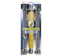 Kit scaldabagno kit caldaia flessibili estensibili 200 400 gas 3/4 mf uni 11353 2x1/2 mf acqua DM 174