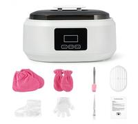 Kit Scaldacera alla Paraffina, Macchina per Cera alla Paraffina per Mani e Piedi con Touch Screen e Temperatura Regolabile, Bagno di Paraffina a Fusione Rapida, Idratante ed Esfoliante, Pelle L white