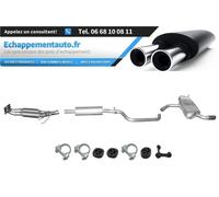 Kit Scarico Audi A3 Sportback 1.6 75KW 2004-08 Completo Posteriore Montaggio