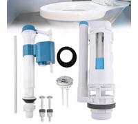 Kit Scarico Cisterna Doppio Scarico Materiale PP Alta Qualità Altezza Regolabil