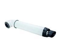 Kit scarico fumi a parete per scaldabagni Rinnai 80/125 FOT-HX080-007