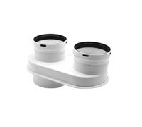 Kit Scarico Fumi Baxi sdoppiato orientabile 7102689